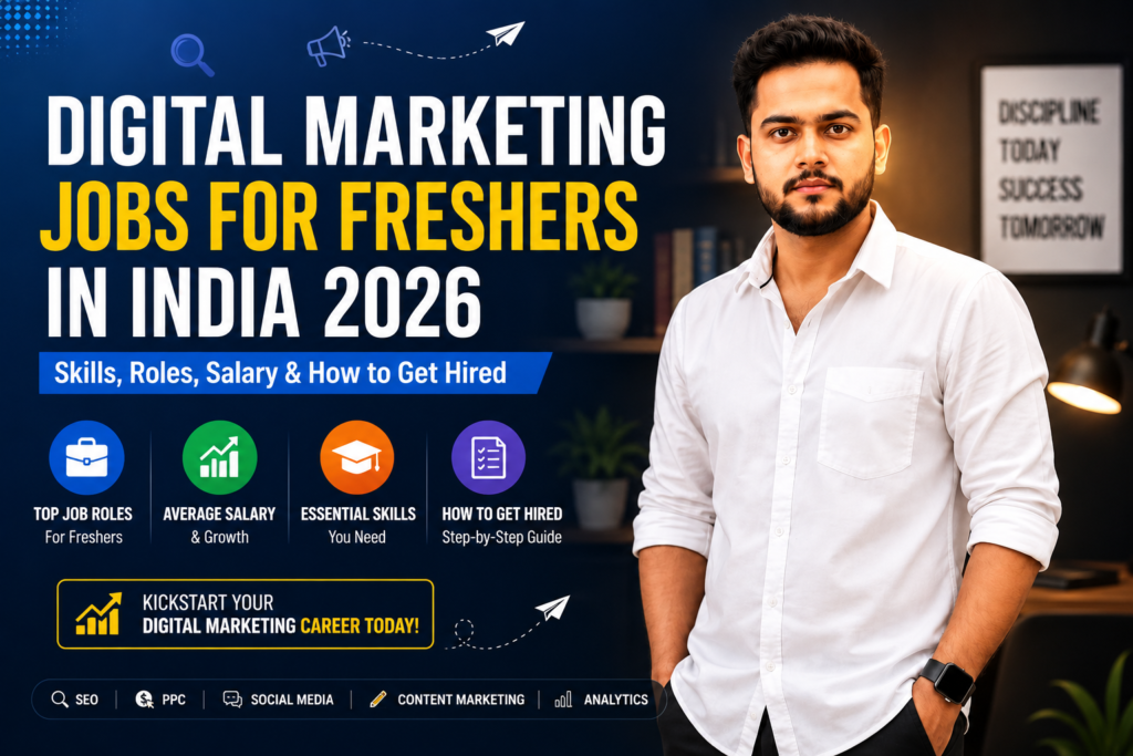 Digital Marketing Jobs for Freshers in India