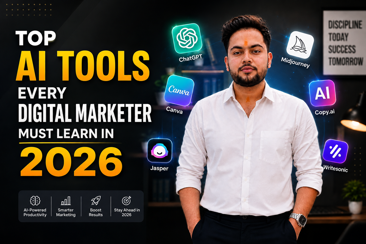 Top AI tools every digital marketer must learn in 2026