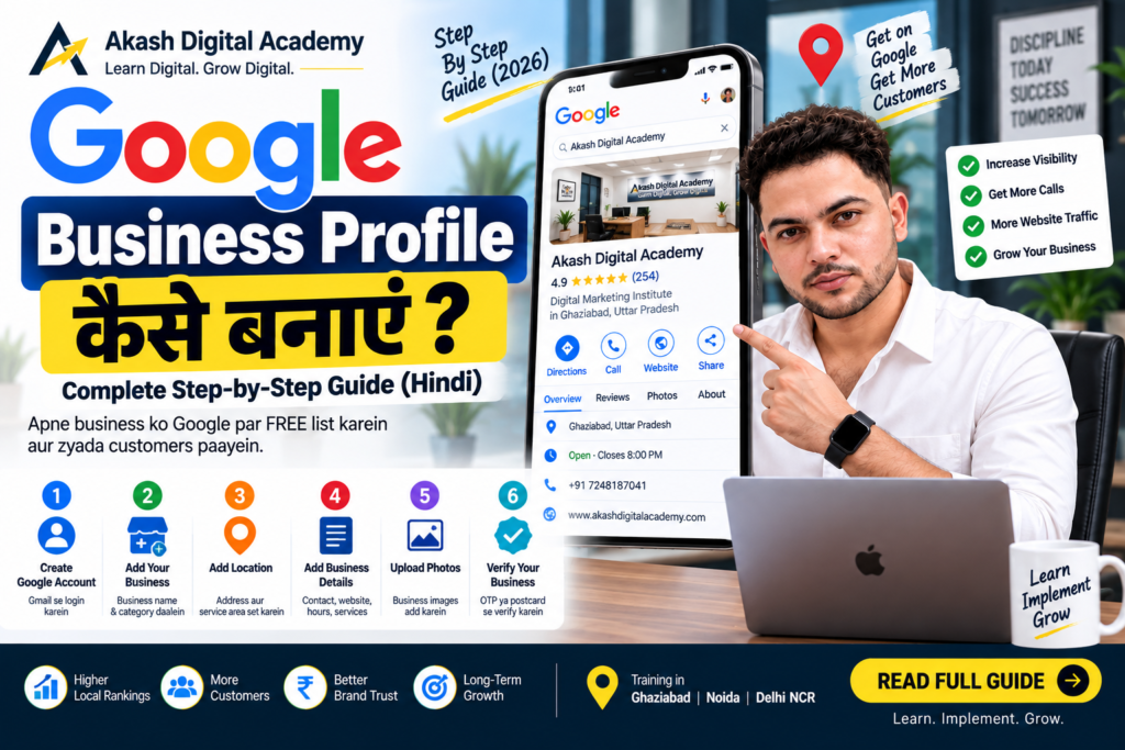 Google Business Profile Kaise Banaye