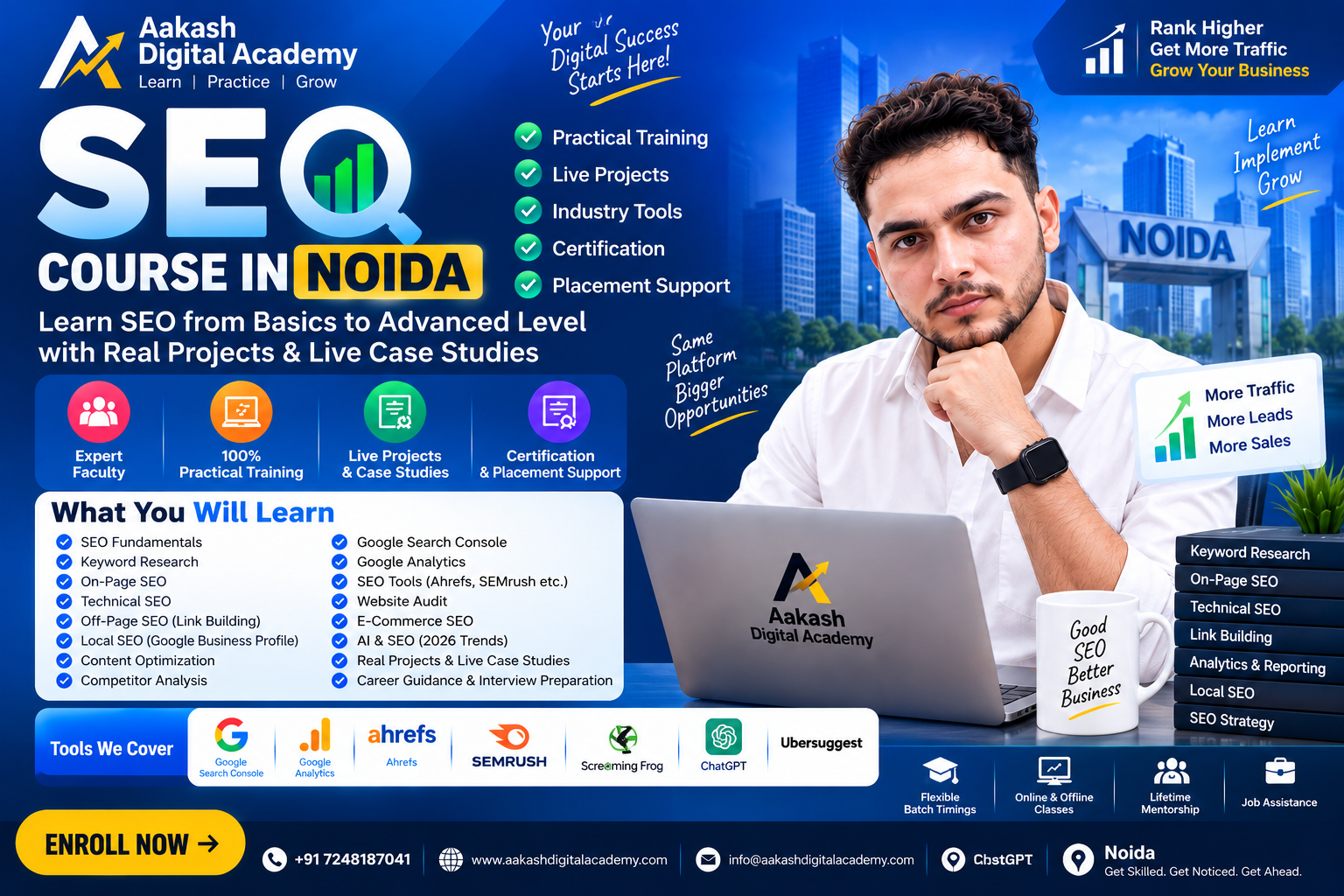 SEO Course in Noida - Akash Digital Academy
